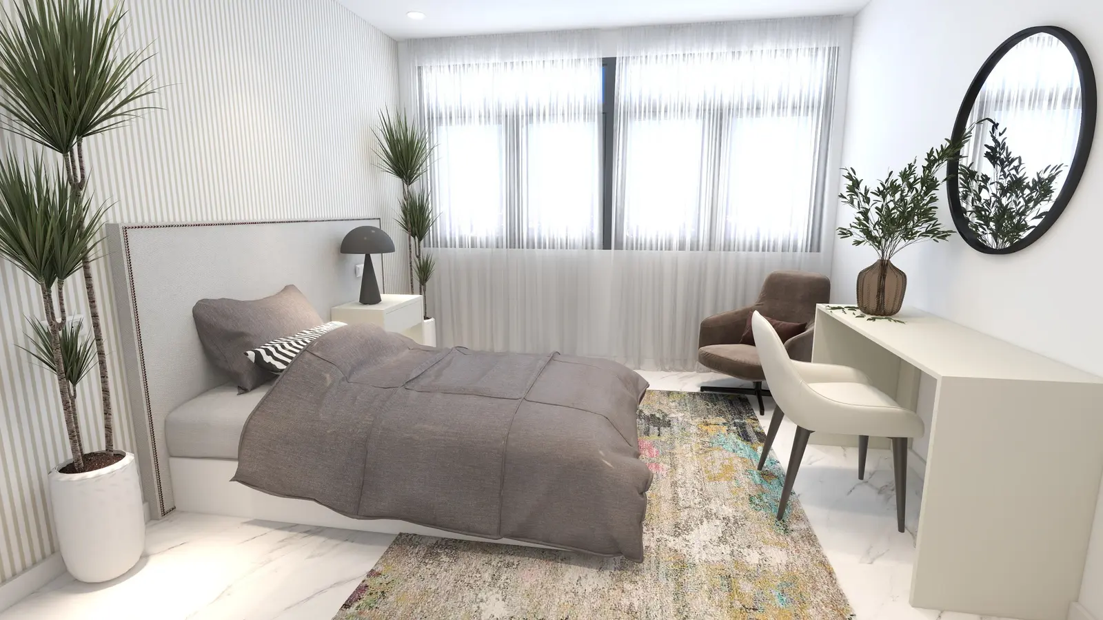 Dormitorio del proyecto Proceso ideación de vivienda
